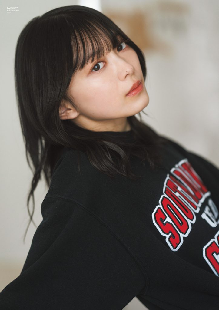 「B.L.T.2024年4月号」別冊付録:森田ひかる(櫻坂46)ポスター