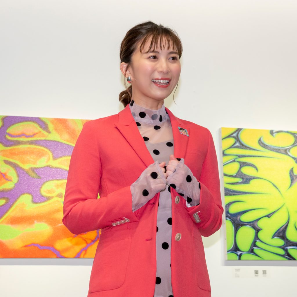 山本雪乃アナ初エッセイ「ホップ!ステーップ!ピンク!-山本雪乃ができるまで-」発売記念取材会より