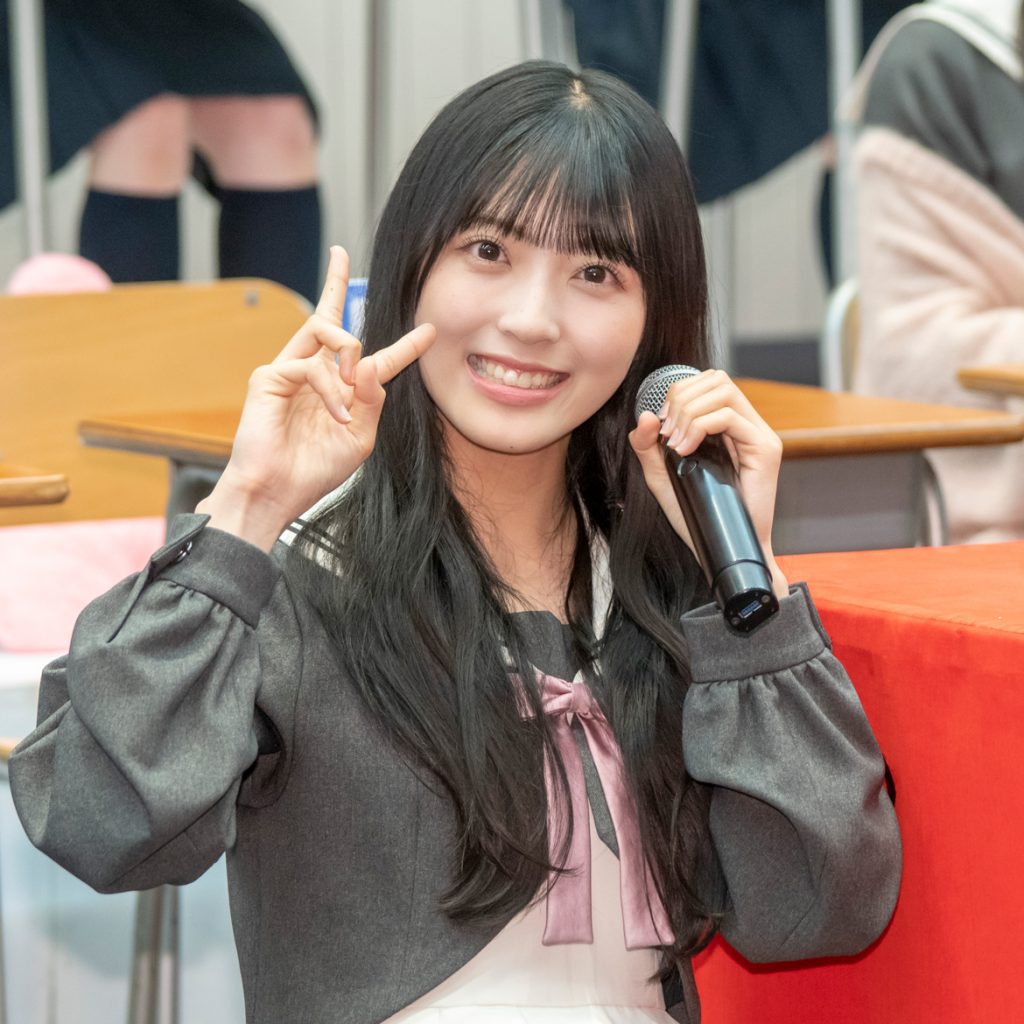 「ドラマチューズ!『星屑テレパス』」記者会見より佐藤綺星