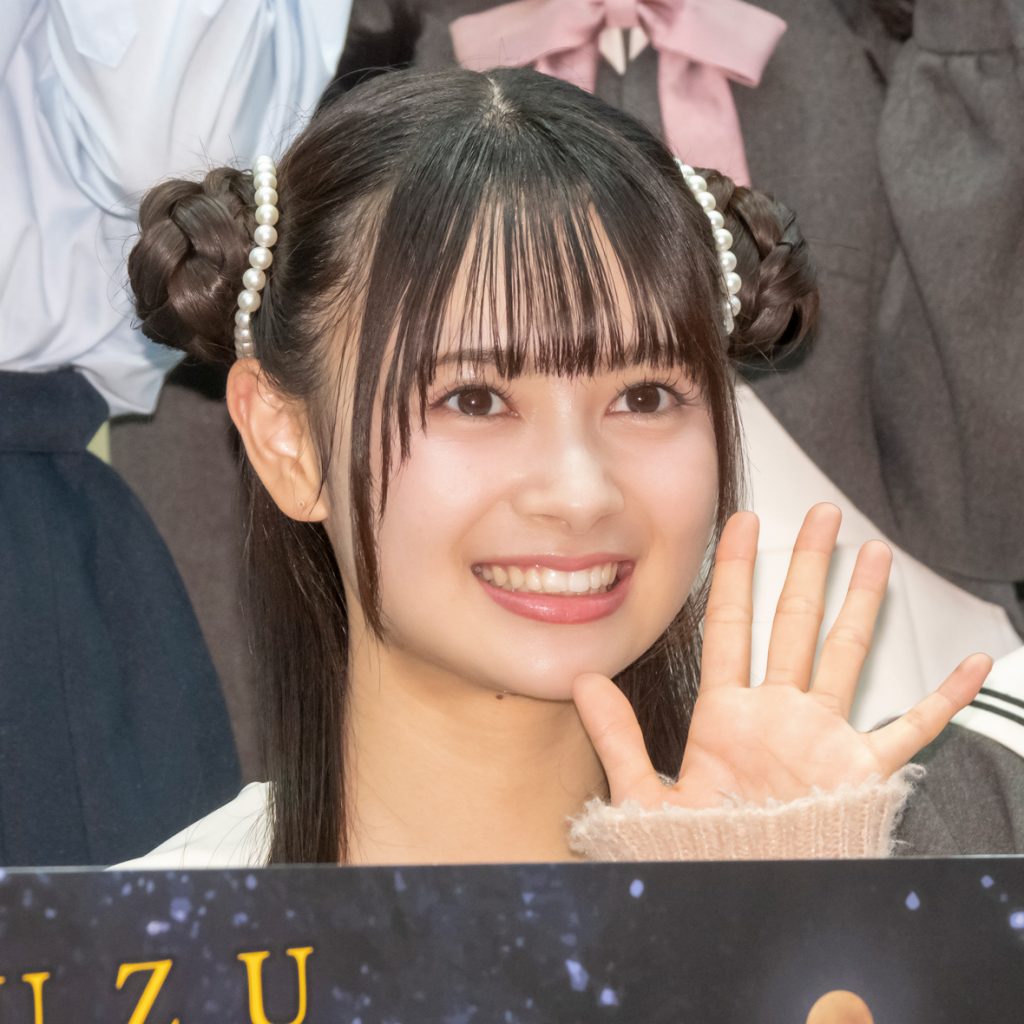 「ドラマチューズ!『星屑テレパス』」記者会見より伊藤百花