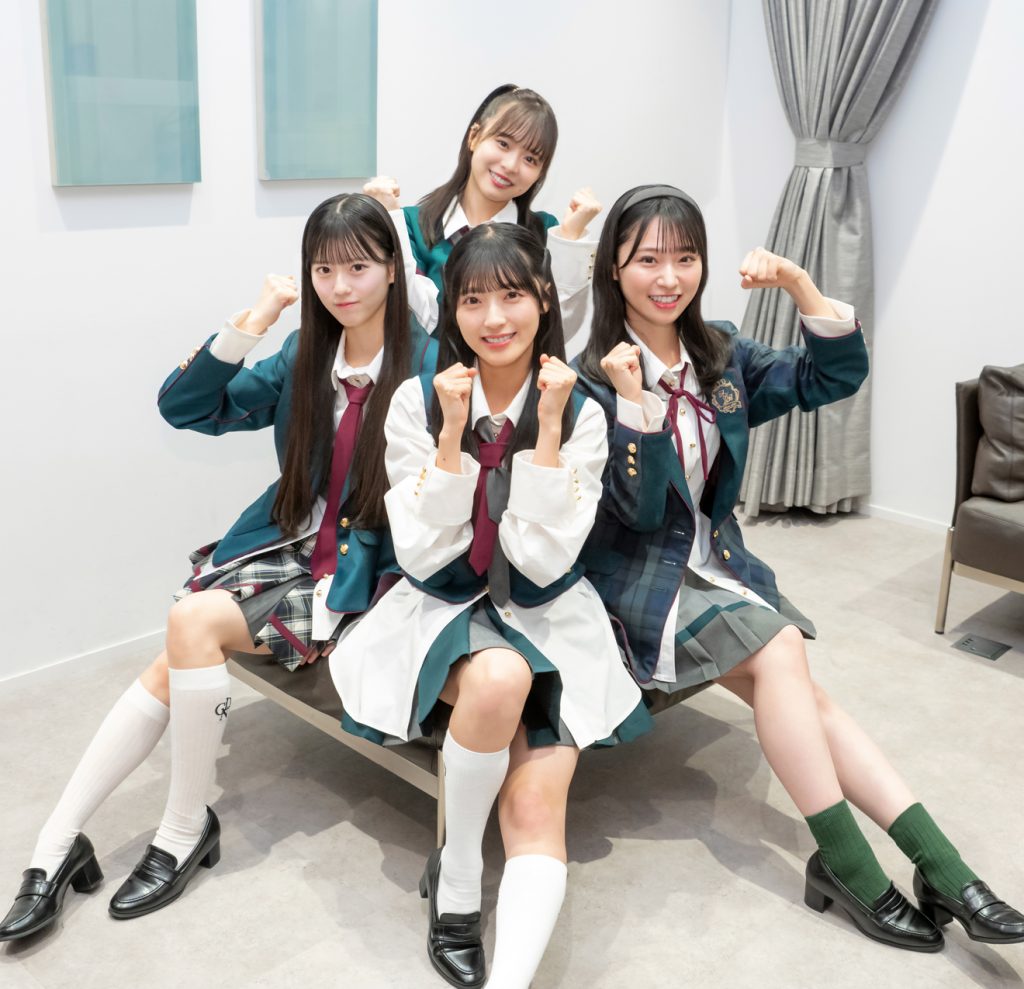 「恋 詰んじゃった」をリリースするAKB48・倉野尾成美、佐藤綺星、山内瑞葵、八木愛月にインタビュー