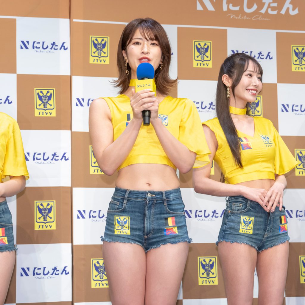 にしたんクリニック3代目シントトロイデンガールズ発表会よりさかいゆりや