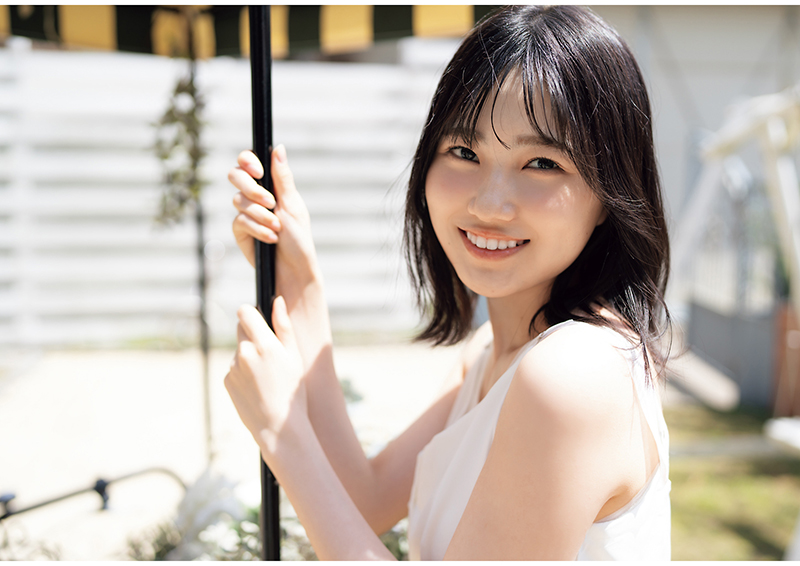 グラビア雑誌『グラビアチャンピオン』VOL.5より櫻坂46・的野美青