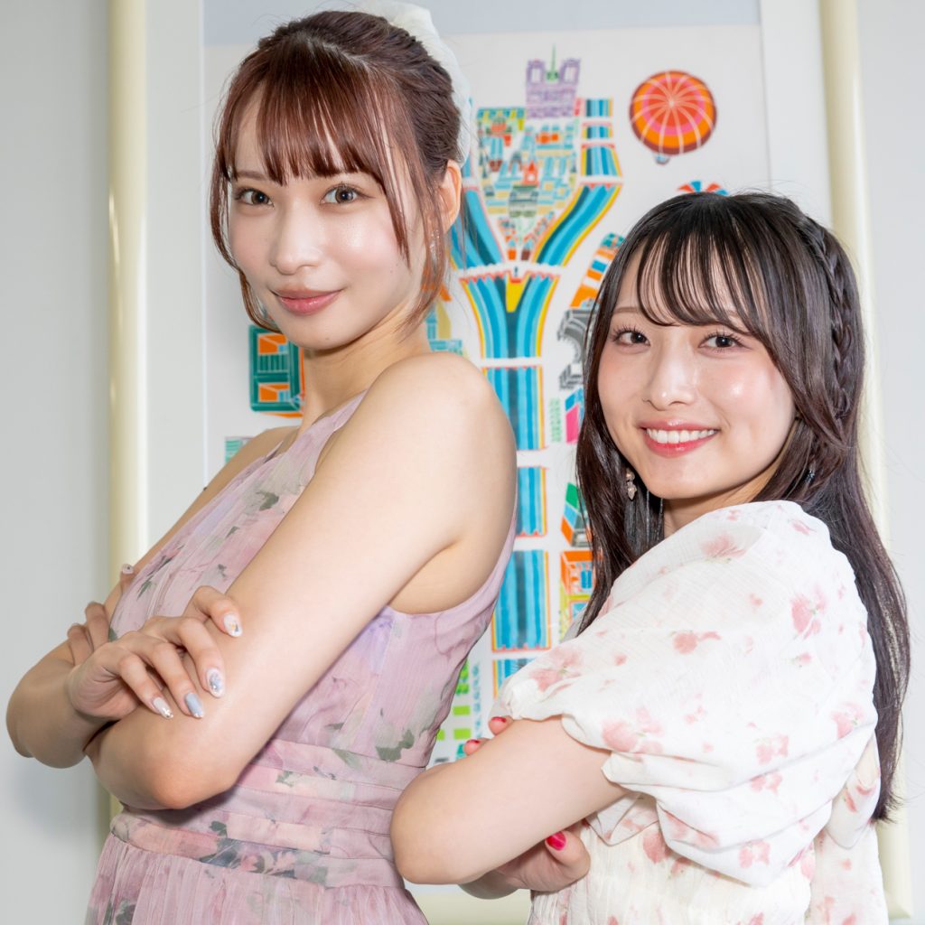 映画「ゴーストスポッターズ~夢湯~」に出演する大野真依と清原梨央