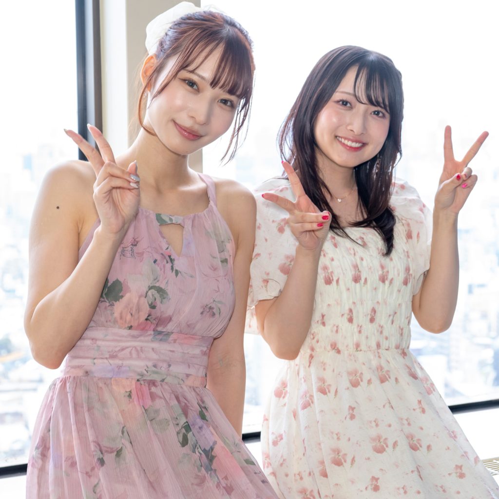 映画「ゴーストスポッターズ~夢湯~」に出演する大野真依と清原梨央