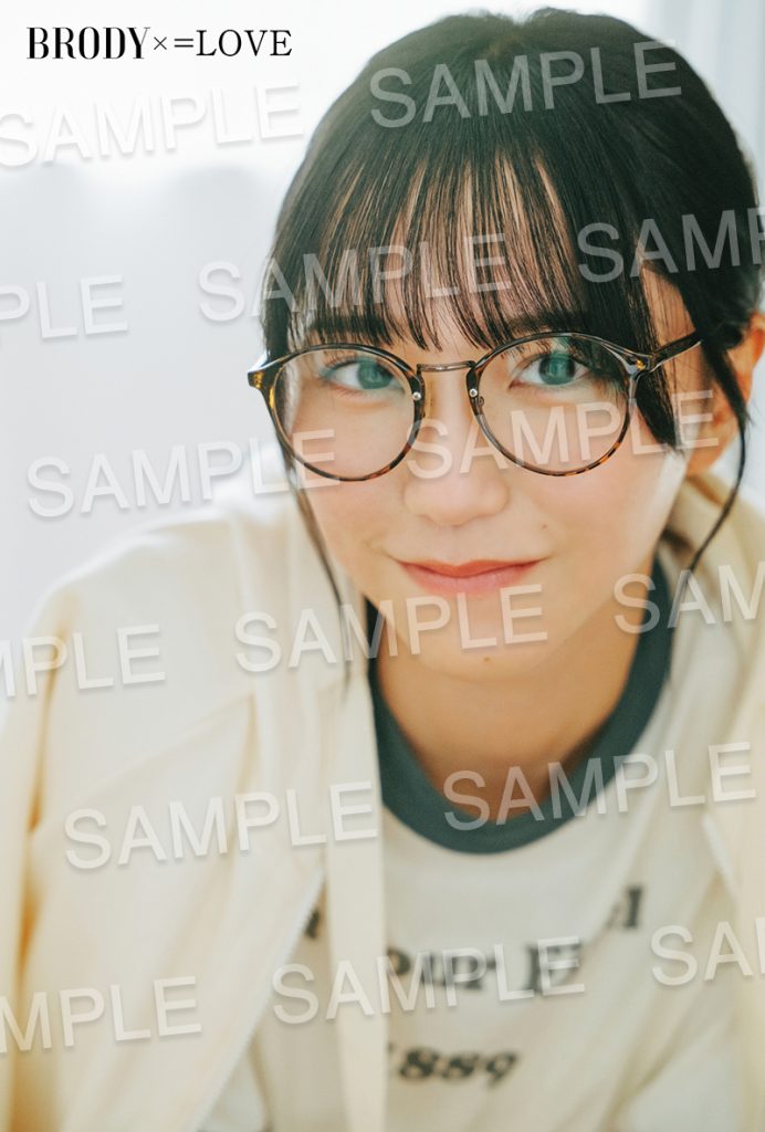 『BRODY10月号』セブンネットショッピング限定=LOVE・野口衣織ポストカード