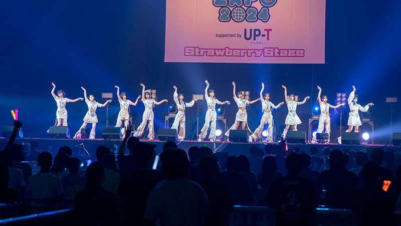 WHITE SCORPIONが『@JAM EXPO 2024』2日目、ストロベリーステージに登場