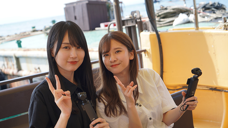『乃木坂、逃避行。#9』に、賀喜遥香と菅原咲月が登場