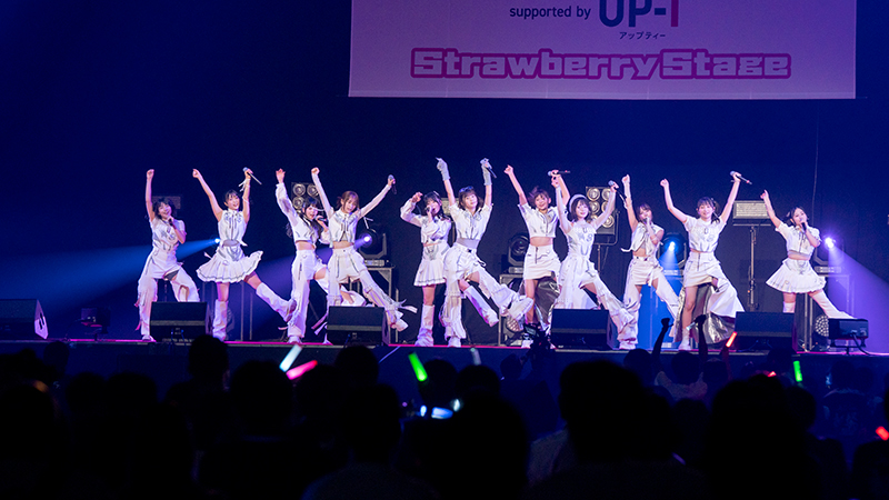 WHITE SCORPIONが『@JAM EXPO 2024』2日目、ストロベリーステージに登場