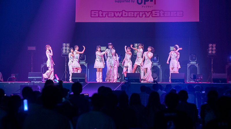 WHITE SCORPIONが『@JAM EXPO 2024』2日目、ストロベリーステージに登場