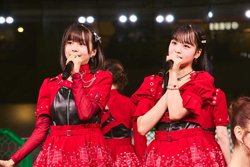 HKT48 18th Single「僕はやっと君を心配できる」リリース記念イベントより江浦優香・龍頭綺音