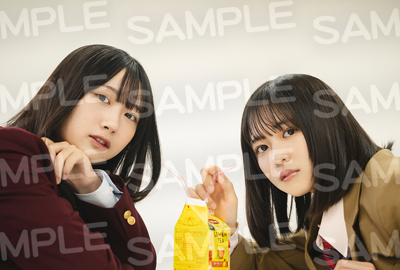 「BUBKA12月号」HMV&BOOKS online特典ポストカード:日向坂46正源司陽子・藤嶌果歩