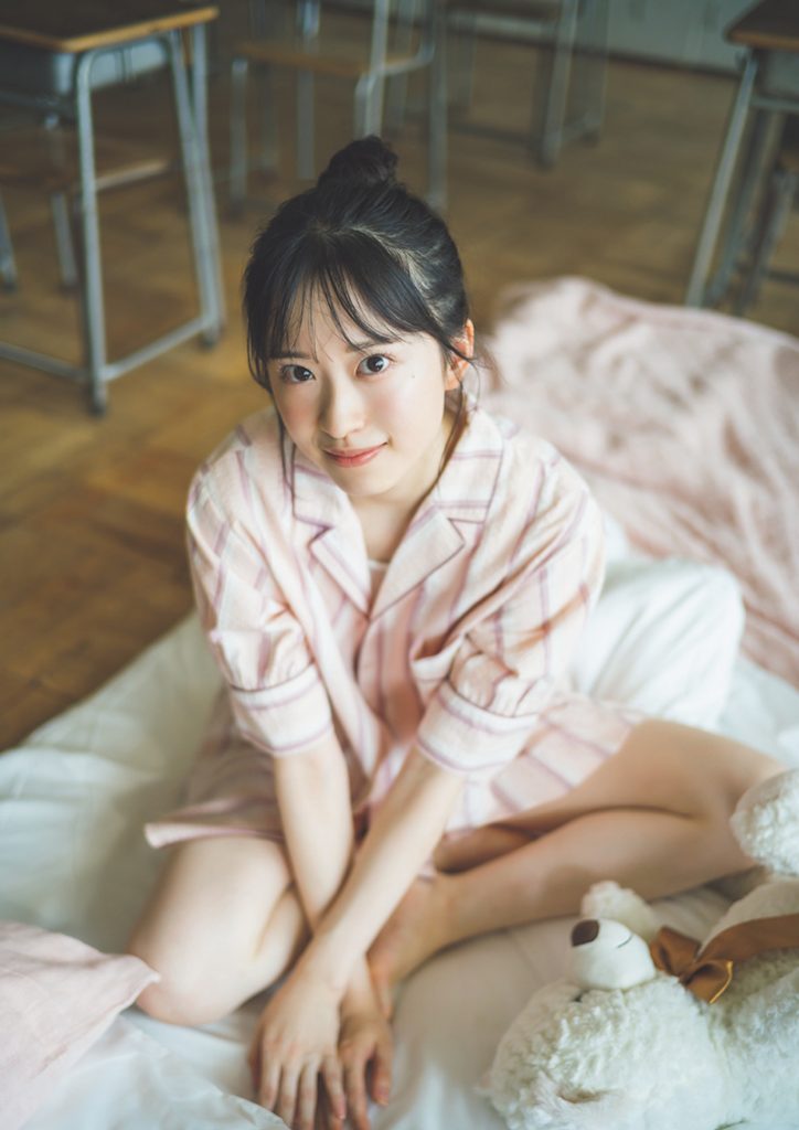 『週刊プレイボーイ47&48号』に登場している櫻坂46・村井優