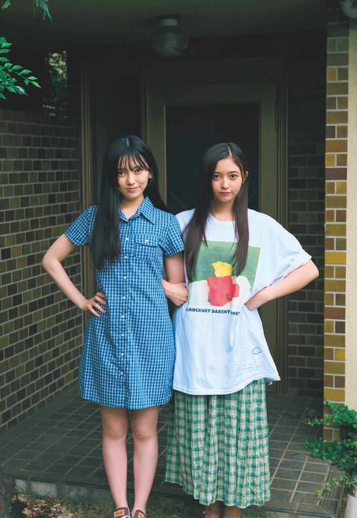 『週刊プレイボーイ52&53号』に登場している乃木坂46池田瑛紗・井上和