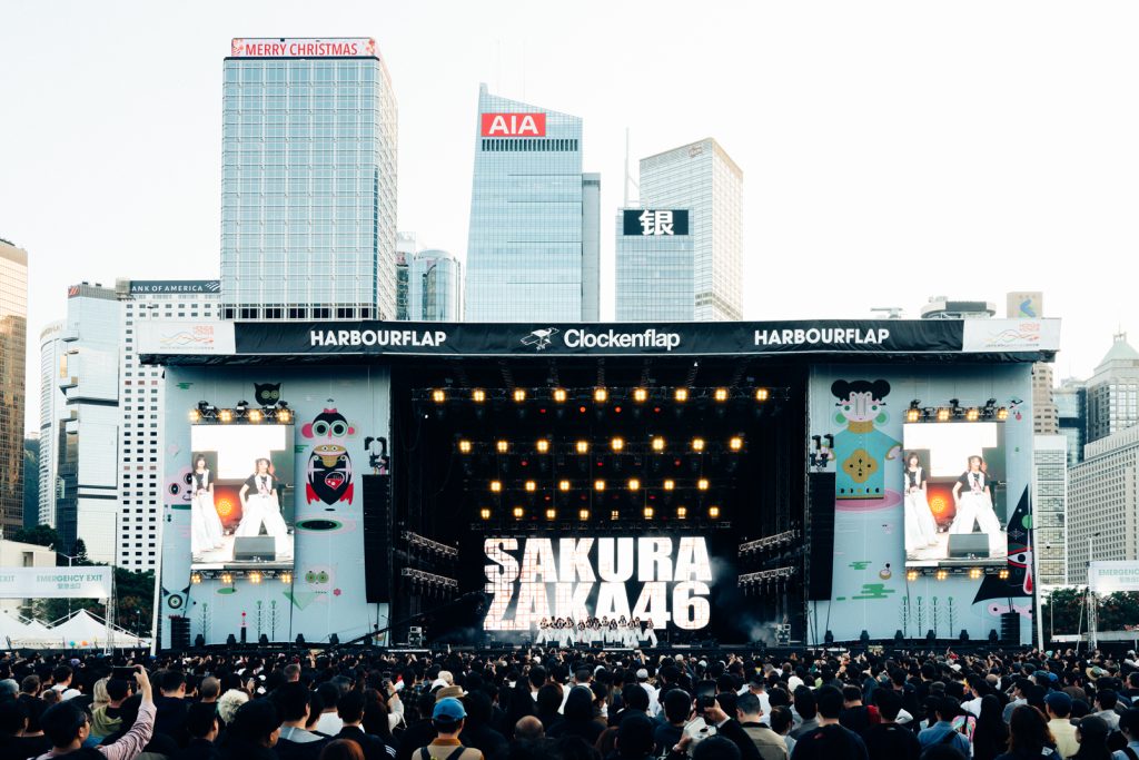 「Clockenflap Music&Art Festival 2024」に出演した櫻坂46