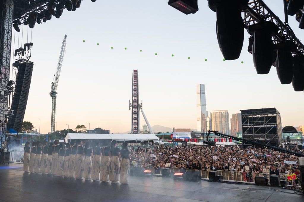 「Clockenflap Music&Art Festival 2024」に出演した櫻坂46