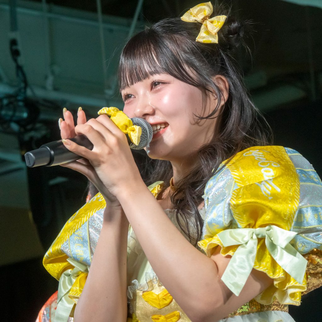 7人組新アイドルグループ「EYE CANDY」デビュー記念ライブより夏川あかり