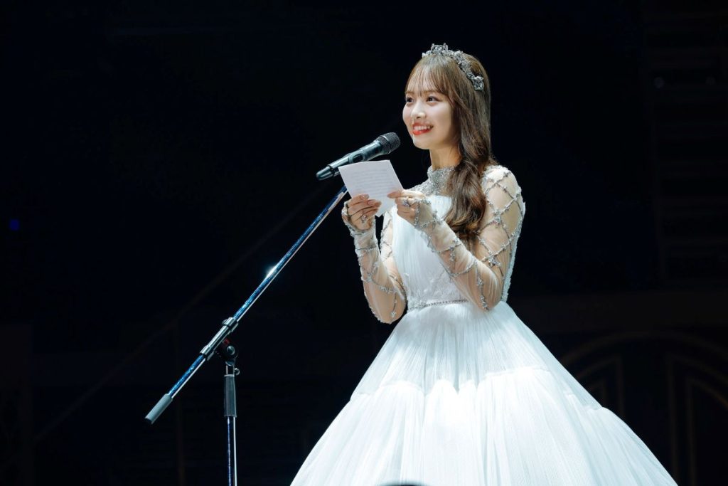 日向坂46「Happy Magical Tour 2024」福岡公演、濱岸ひよりの卒業セレモニー
