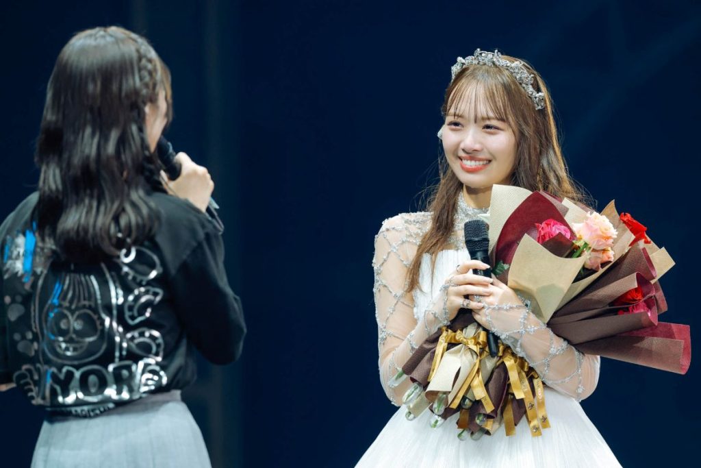 日向坂46「Happy Magical Tour 2024」福岡公演、濱岸ひよりの卒業セレモニー
