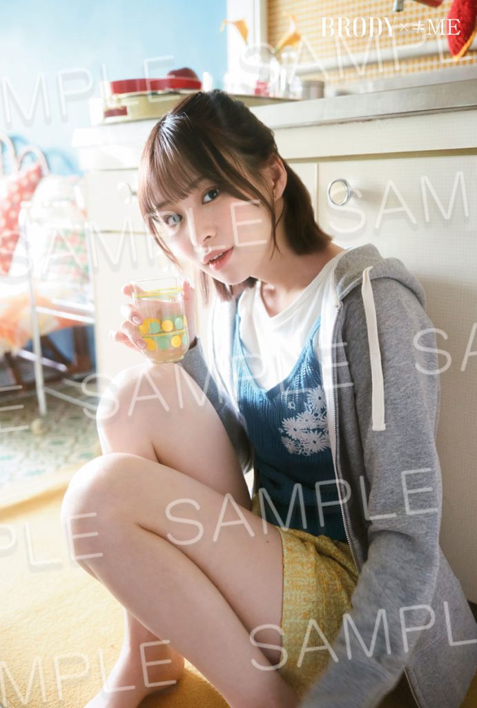 『BRODY2月号』セブンネットショッピング限定特典ポストカード：≠ME冨田菜々風B