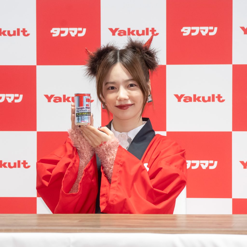 ポップアップイベント、タフマン「鬼は、こたつでリフレッシュ!」に登壇した島崎遥香