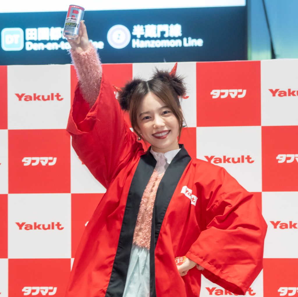 ポップアップイベント、タフマン「鬼は、こたつでリフレッシュ!」に登壇した島崎遥香