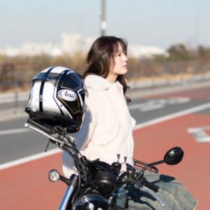 坂元誉梨の『初心者バイク女子の奮闘日記』＃11「スーパーロングヘア」