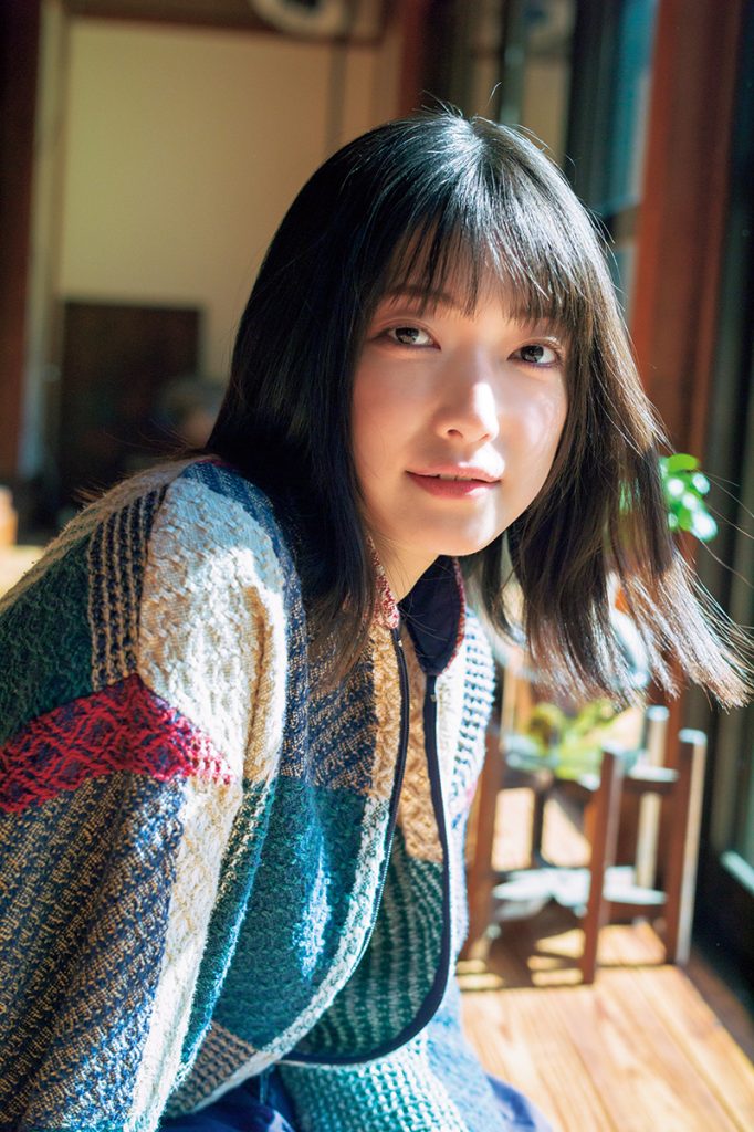 『週刊少年マガジン17号』に登場している櫻坂46・大園玲