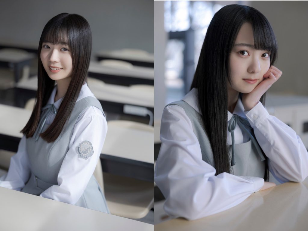 坂井新奈(左)と佐藤優羽(右)