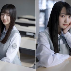 日向坂46五期生の撮り下ろし写真&手書きプロフィール公開！第二弾は坂井新奈(さかい にいな)&佐藤優羽(さとう ゆう)