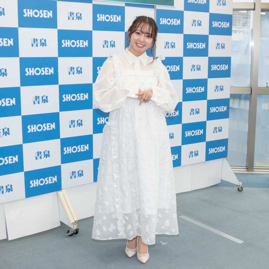 「石田みなみ2025.4-2026.3 カレンダー」発売記念取材会より