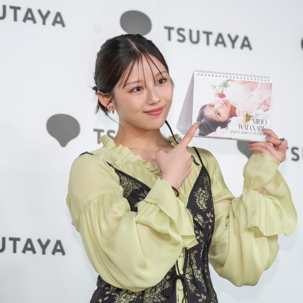 「渡邉美穂2025.4-2026.3 CALENDAR」発売記念取材会より