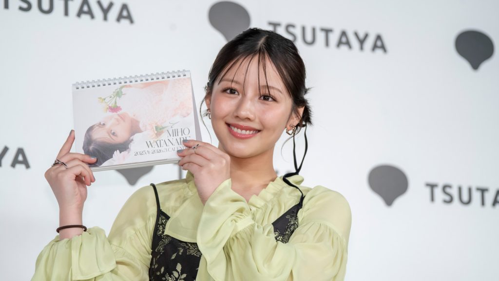 「渡邉美穂2025.4-2026.3 CALENDAR」発売記念取材会より
