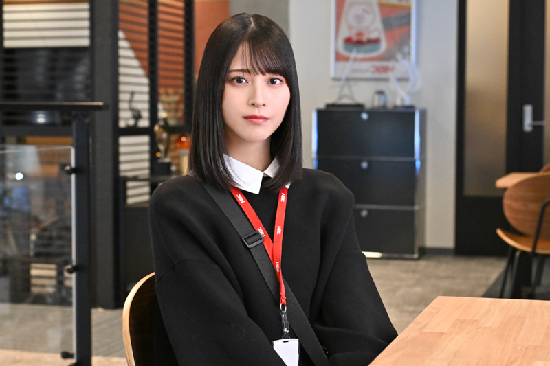 日曜劇場『キャスター』(TBS系)に出演する=LOVE佐々木舞香さん