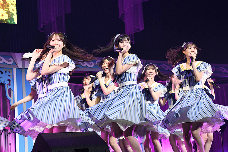 「STU48 8th Anniversary Concert THE STU SHOW~Peerless~supported by SHOWROOM」より石田千穂・尾崎世里花・福田朱里
