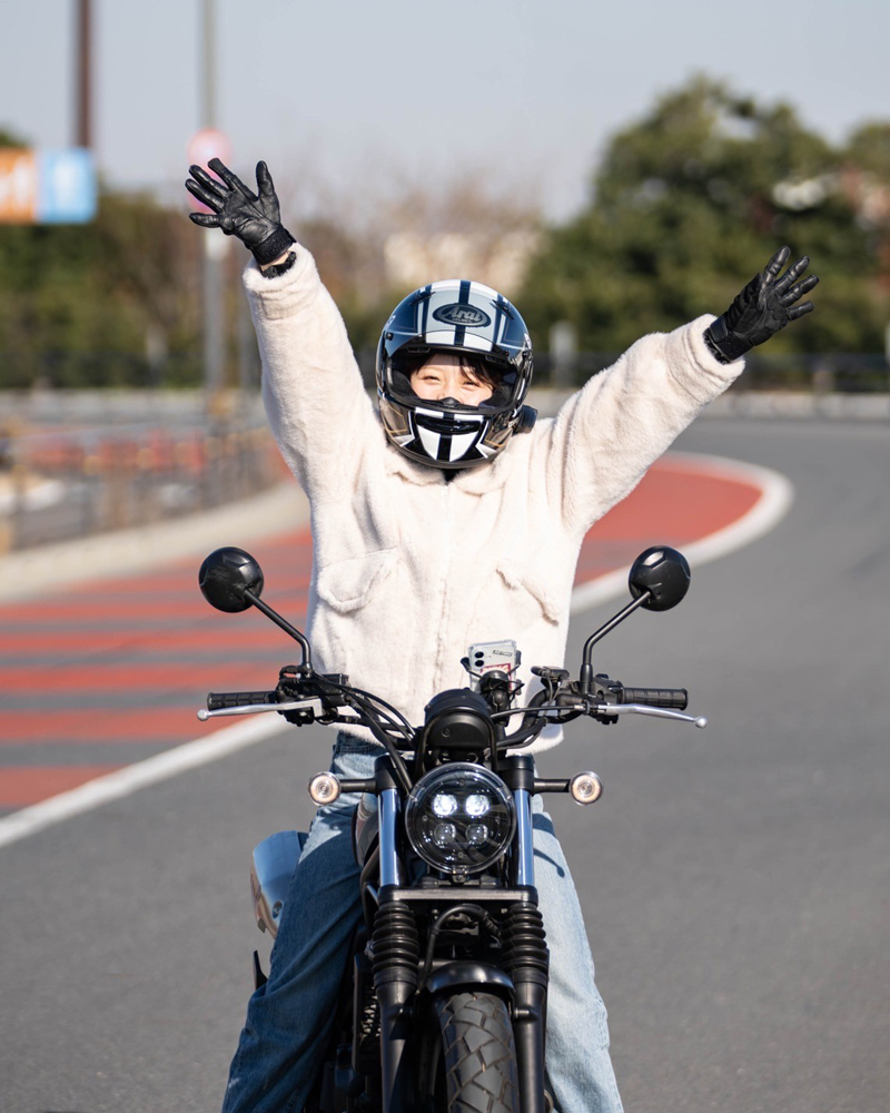 坂元誉梨の『初心者バイク女子の奮闘日記』#14