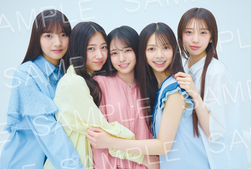 乃木坂46 6期生・海邉朱莉、川端晃菜、瀬戸口心月、長嶋凛桜、矢田萌華
