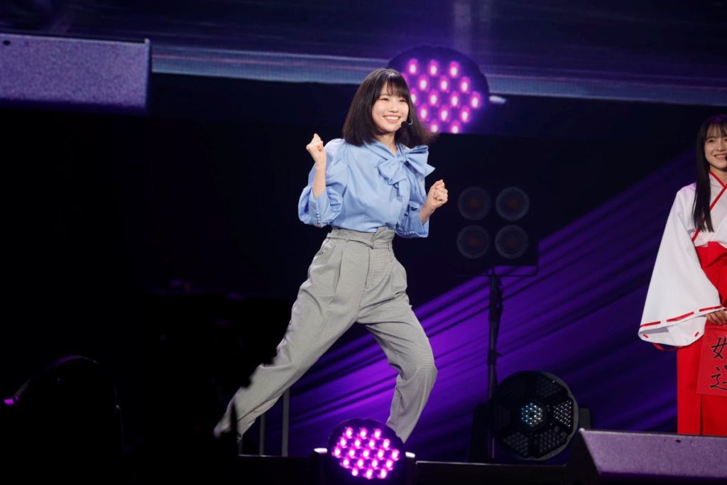 増田三莉音(乃木坂46 初披露の会 「はじめまして、6期生です」より)