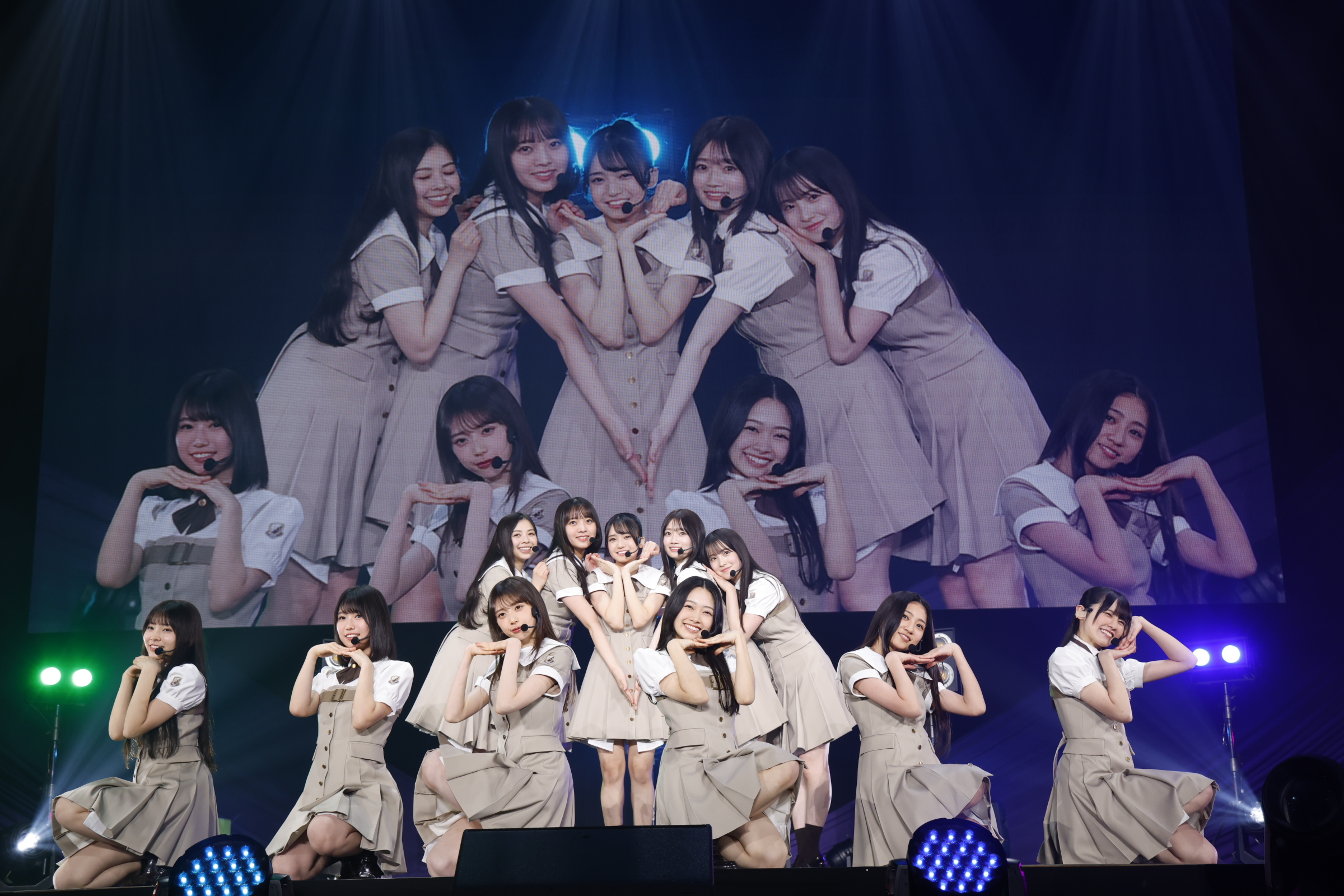 乃⽊坂46 初披露の会 「はじめまして、6期⽣です」完遂！初のステージでは『タイムリミット片想い』など5曲をパフォーマンス
