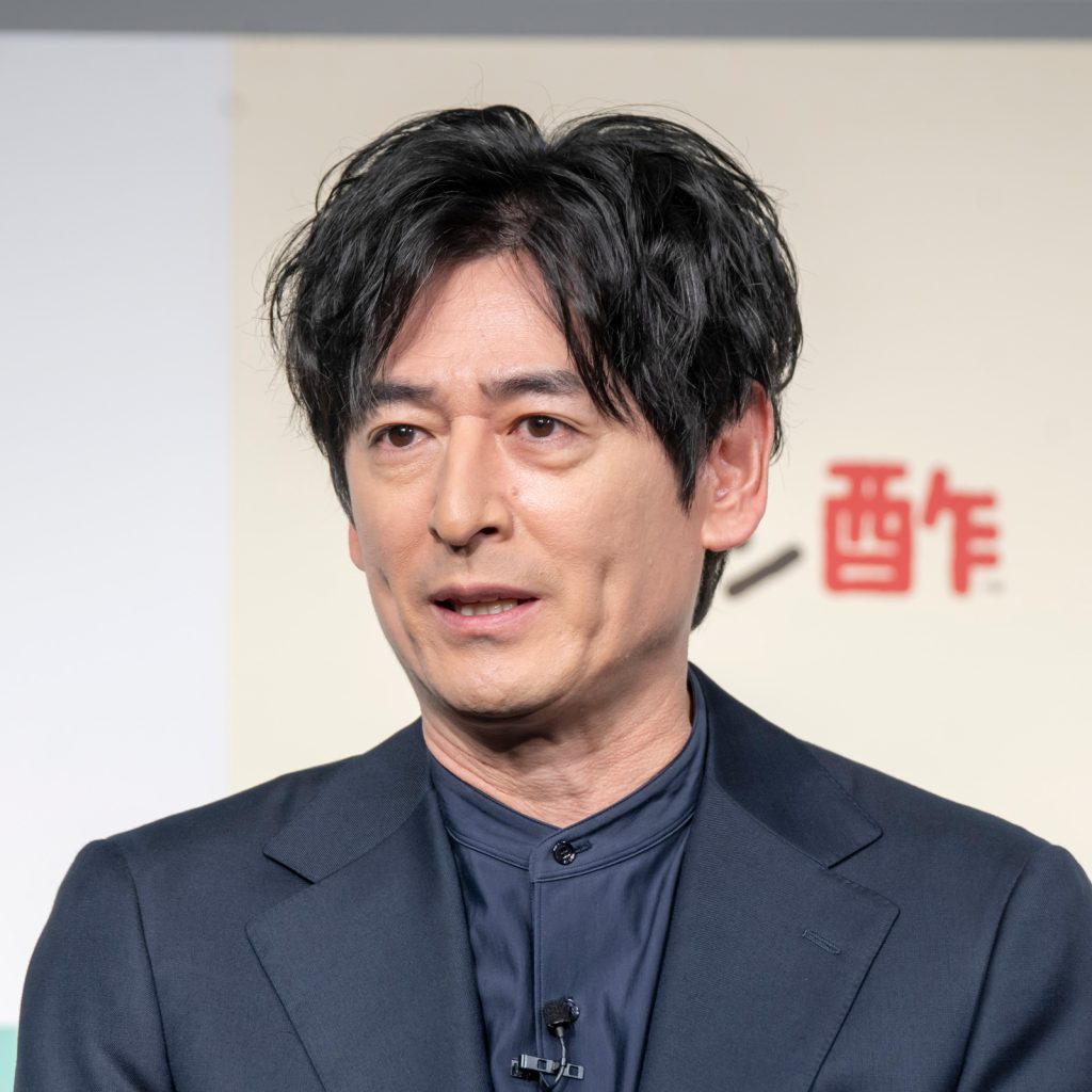 「カンタン酢・カンタン酢トマト 新CM発表会」に出席した博多大吉