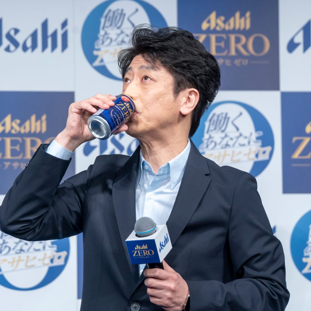 「働くあなたにアサヒゼロ プロジェクト」発表会に出席したフットボールアワー・後藤輝基