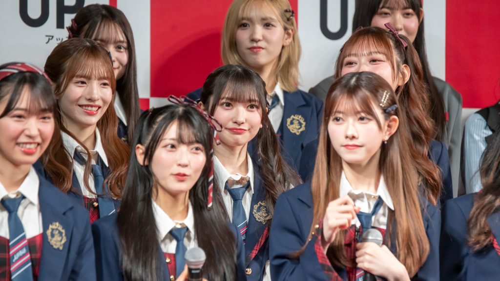 「UP-T 新CM発表会見」より