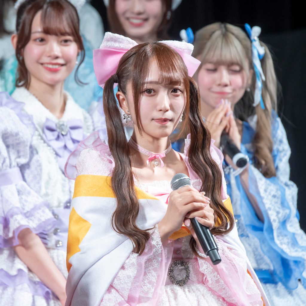 「UP-T 新CM発表会見」よりラフ×ラフ日比野芽奈
