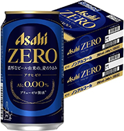 ノンアルコールビール アサヒ ゼロ 350ml×2ケース/48本