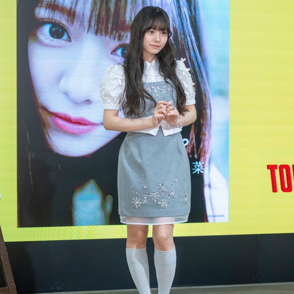 私立恵比寿中学・仲村悠菜が1st写真集『17。』(小学館)出版記念取材会に出席