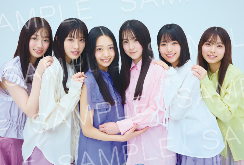 乃木坂46 6期生・愛宕心響、大越ひなの、小津玲奈、鈴木佑捺、増田三莉音、森平麗心