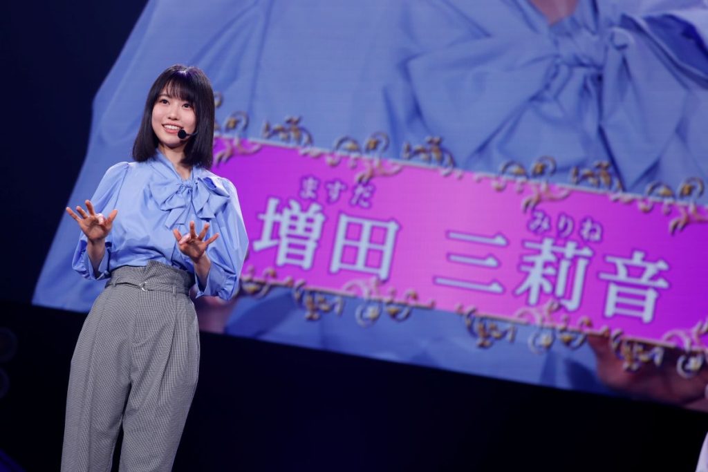 増田三莉音(乃木坂46 初披露の会 「はじめまして、6期生です」より)