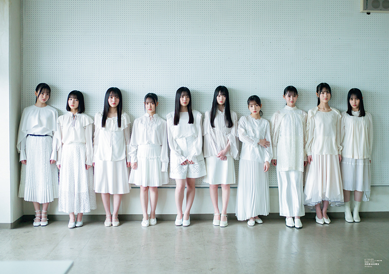 「B.L.T.2025年6月号」ローソンエンタテインメント購入特典ポスター【日向坂46　五期生　両面ポスター1枚】表