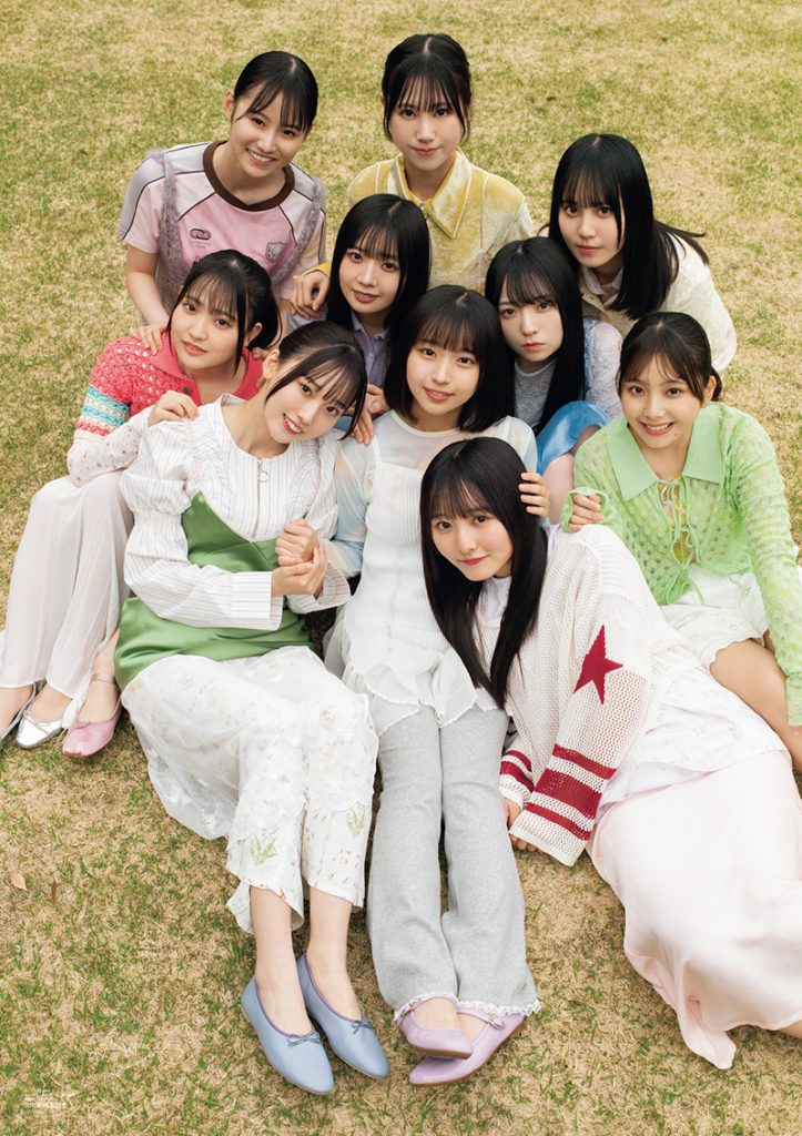 「B.L.T.2025年6月号」ローソンエンタテインメント購入特典ポスター【日向坂46　五期生　両面ポスター1枚】裏