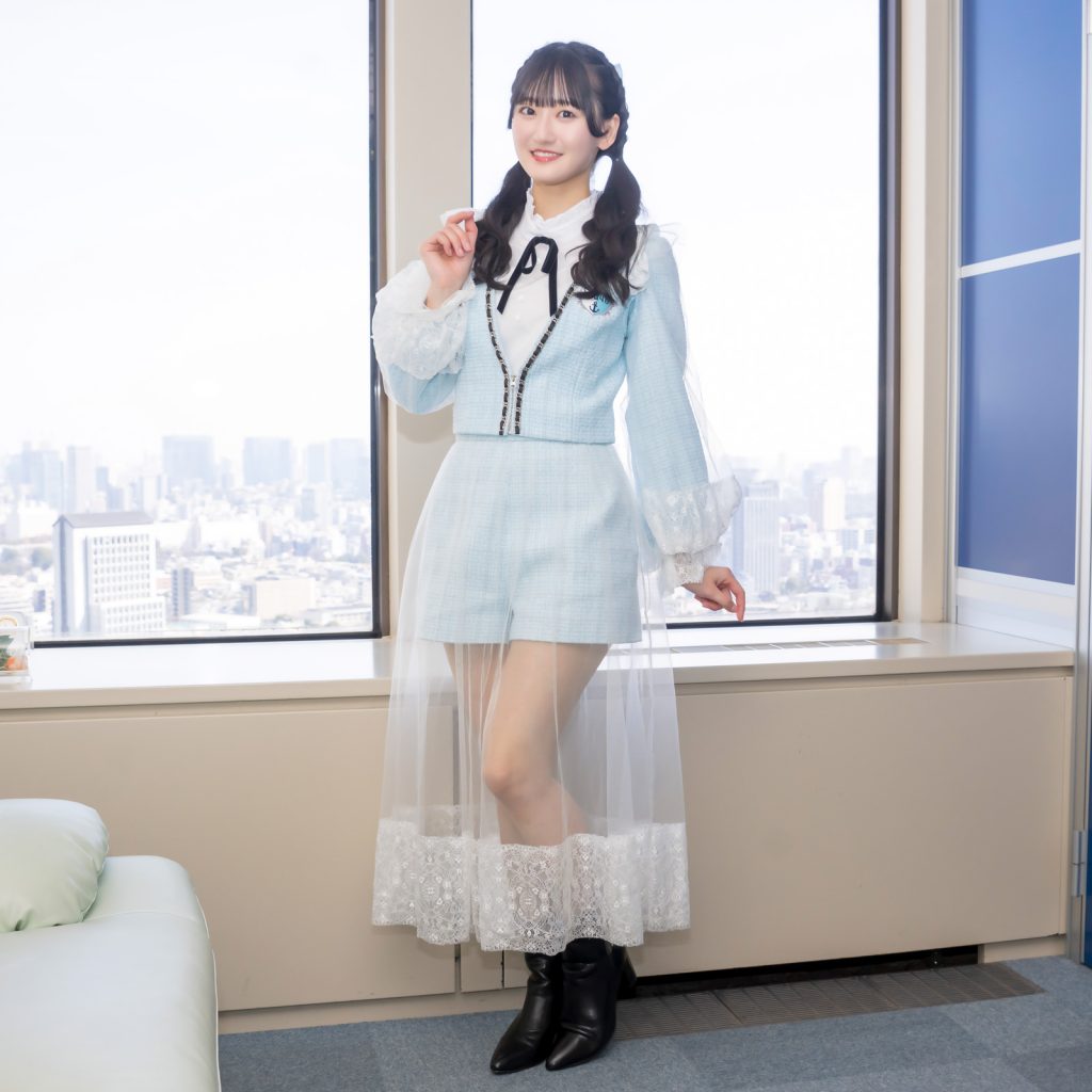 アイドルグループ「STU48」信濃宙花